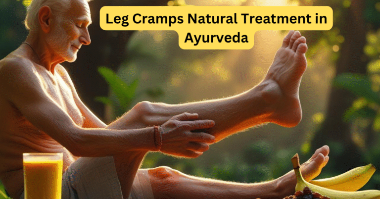 leg cramps natural treatment in ayurveda